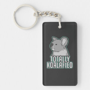Pun - Totally Koalafied Key Ring