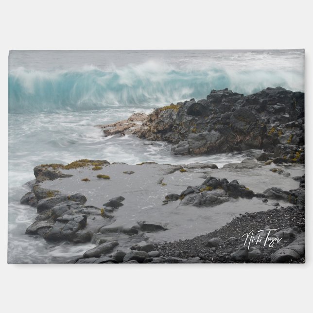 Puna Coast wave, Hawaii magnet (Front)