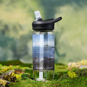 Punalu'u Beach Hawaii Tropical Water Bottle