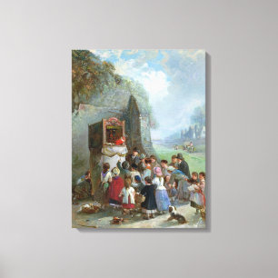 Punch and Judy Canvas Print
