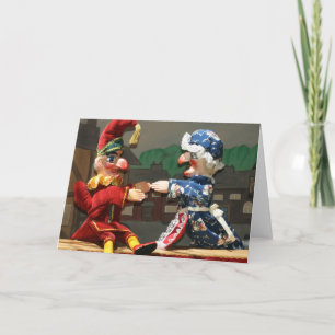 Punch and Judy Card