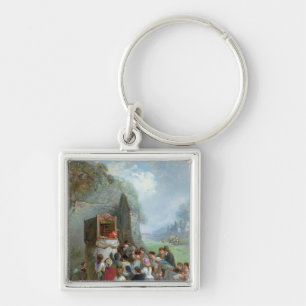 Punch and Judy Key Ring