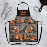 Punch Baby Monkey Apron<br><div class="desc">Get ready to smile with this Punch Baby Monkey design – a hilarious and adorable cartoon monkey ready to throw tiny punches! Perfect for anyone who loves funny animal graphics,  cute baby monkey illustrations,  boxing humor,  and playful meme-style artwork.</div>
