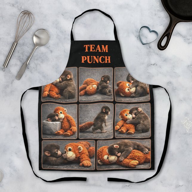 Punch Baby Monkey Apron (Creator Uploaded)