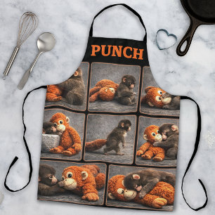 Punch Baby Monkey Apron