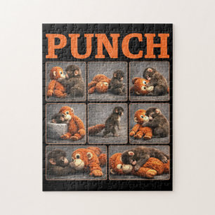 Punch Baby Monkey Jigsaw Puzzle