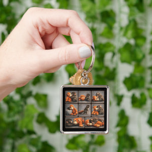 Punch Baby Monkey Key Ring