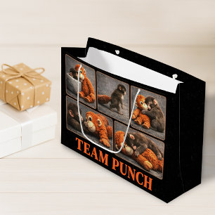 Punch Baby Monkey Large Gift Bag
