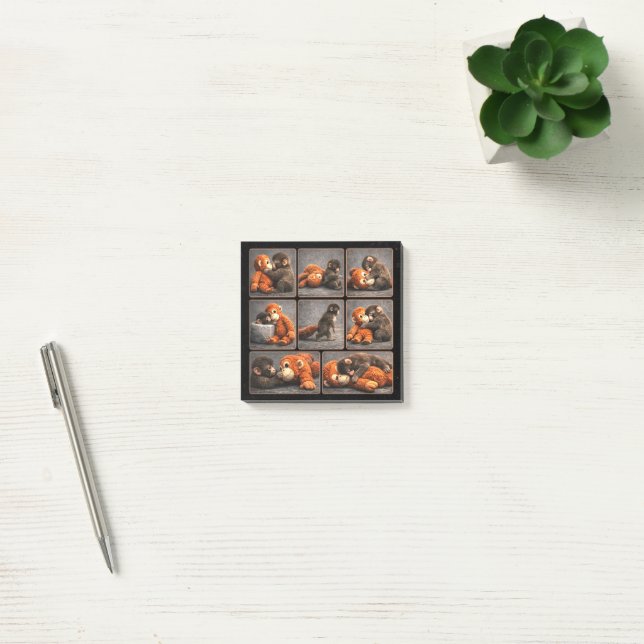 Punch Baby Monkey Post-it Notes (Office)
