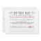 Punch Card Invitation