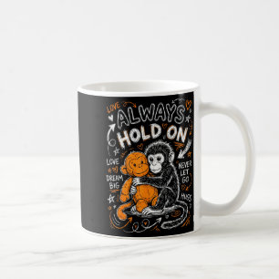 Punch monkey cute baby funny animal coffee mug