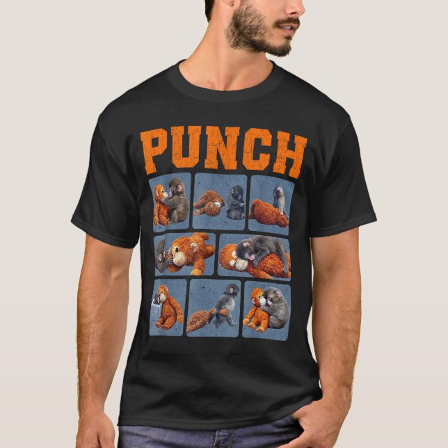 Punch monkey  T-Shirt (Front)
