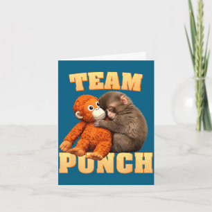 Punch monkey team punch card