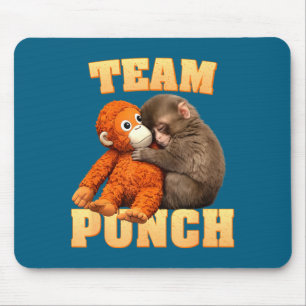 Punch monkey team punch mouse pad