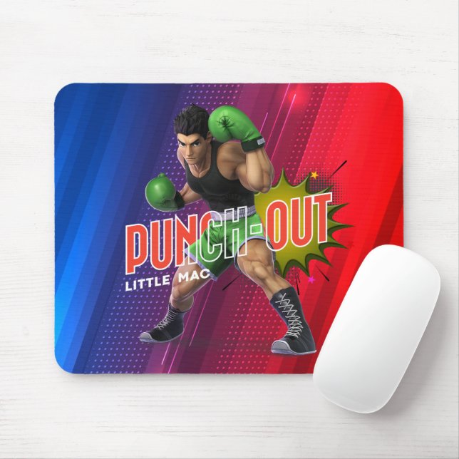 Punch Out (Boxing Sport) |  Mouse Pad (With Mouse)