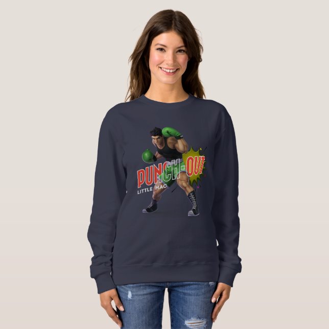 Punch Out (Boxing Sport) | Women's Sweatshirt (Front Full)