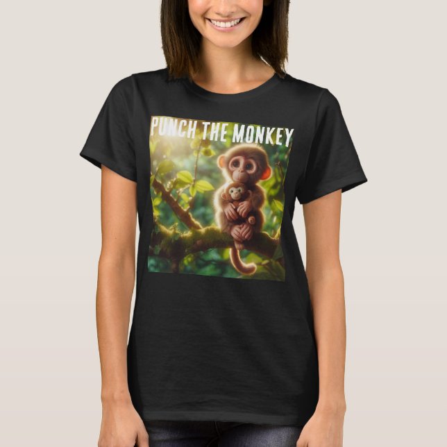Punch the Monkey Solidarity T-Shirt (Front)