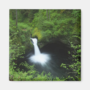 Punchbowl Falls on Eagle Creek, Columbia River Magnet