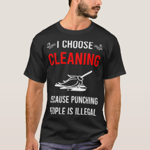 Punching Cleaning T-Shirt