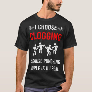 Punching Clogging Clog Clogger T-Shirt