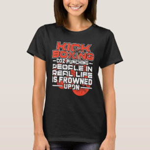 Punching People Is Frowned Upon fighters T-Shirt