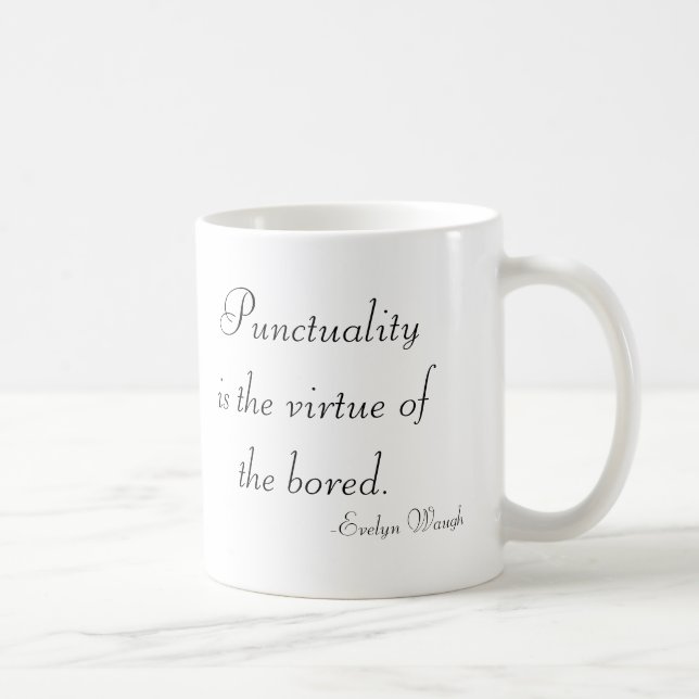 Punctuality Mug (Right)