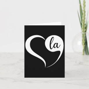 Punctuation Heart Comma La Harris Madam President Card
