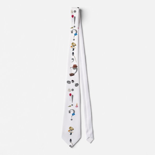 Punctuation tie (Front)