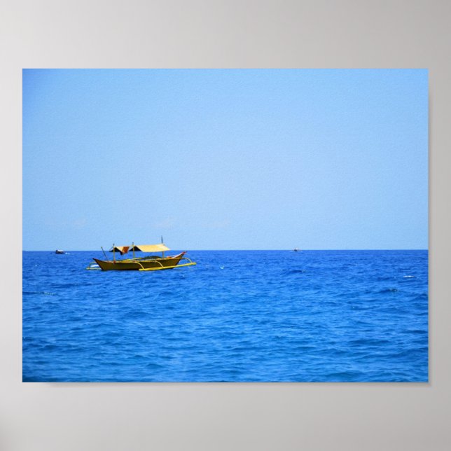 Pundaquit Boat in Zambales Poster (Front)