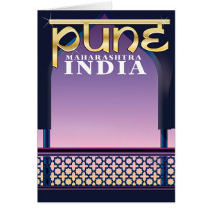 Pune, Maharashtra India vacation poster