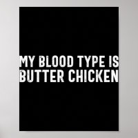 Punjabi Butter Chicken Funny Desi Food Indian _1