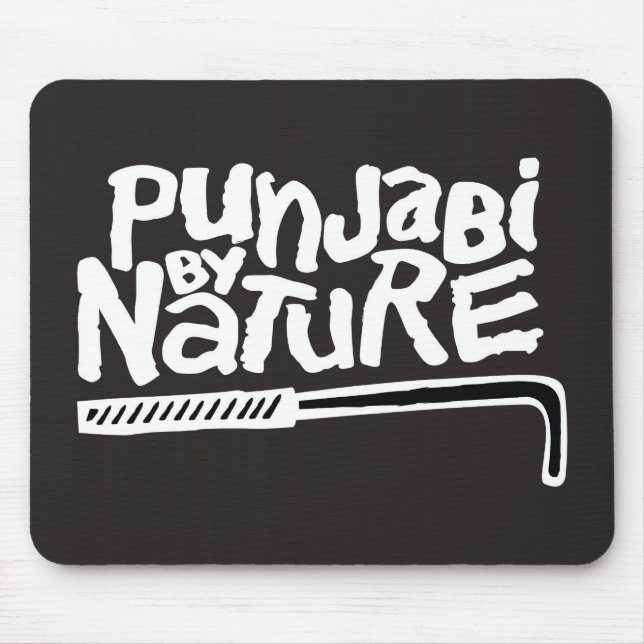 Punjabi By Nature Mouse Pad (Front)