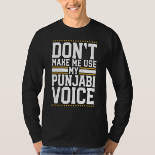 Punjabi Voice Indian  Punjab T-Shirt