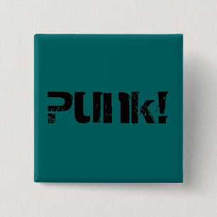 Punk! 15 Cm Square Badge