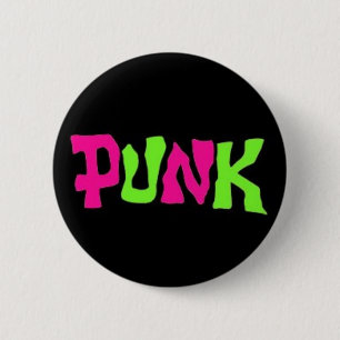 PUNK 6 CM ROUND BADGE