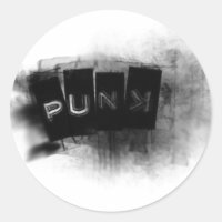 Punk black and white
