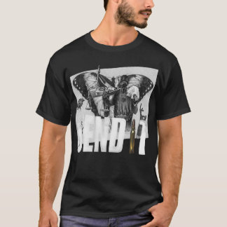 Punk Black Justice Rebellion T-Shirt