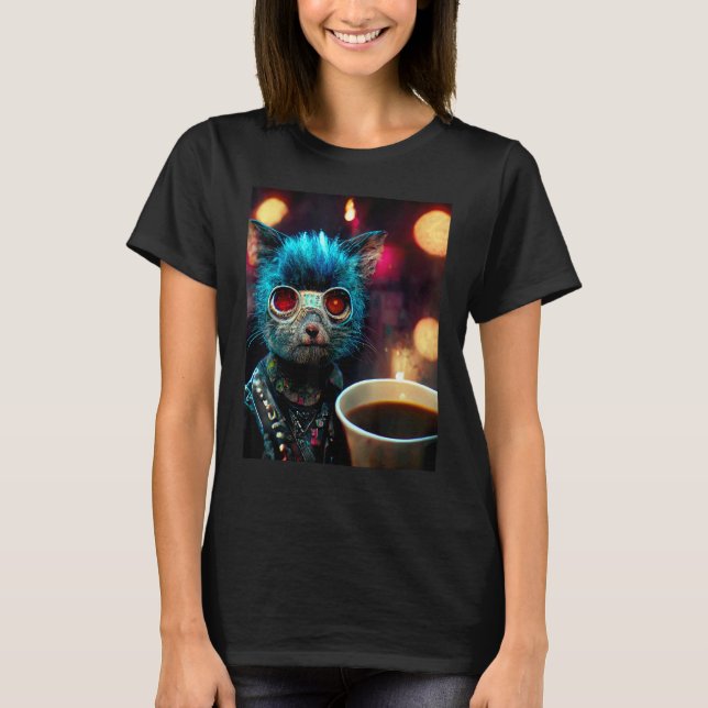 Punk Cat T-Shirt (Front)
