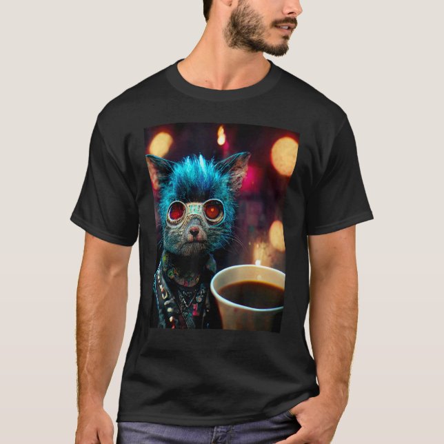 Punk Cat T-Shirt (Front)