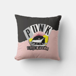 Punk Chickadee Cushion