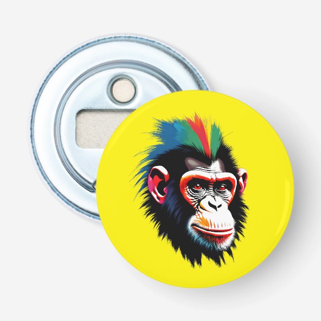 Punk Chimp Bottle Opener (Front)