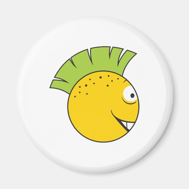 Punk Face Magnet (Front)