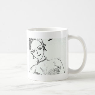 punk girl coffee mug
