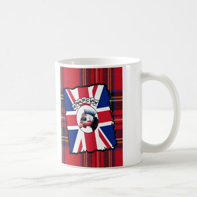 Punk guineafowl coffee mug (Right)