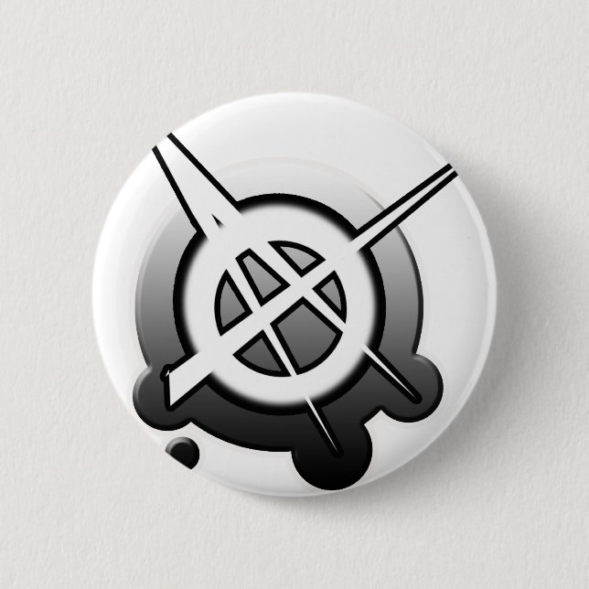 punk guys girls ANARCHY PUNK ROCK music 6 Cm Round Badge (Front)