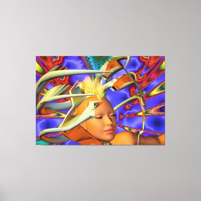 Punk Heaven Canvas Print (Front)