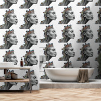 Punk House Hair Girl Art Painting