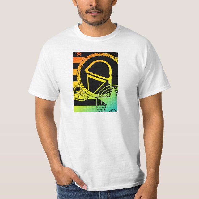 punk ice cream dripz T-Shirt (Front)