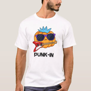 Punk-in Funny Punk Rock Pumpkin Pun T-Shirt