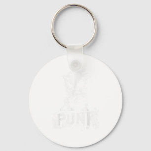 Punk Kitten Cat With Mohawk Nge Gothic Design  Key Ring